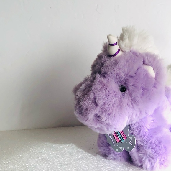 Beverly Hills Teddy Bear Co WORLDS SOFTEST PLUSH Stuffed Animal Pastel Unicorn - Picture 2 of 10